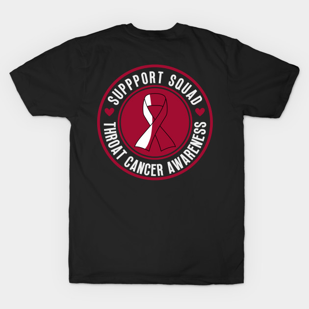 Support Squad Throat Cancer Awareness by oneduystore